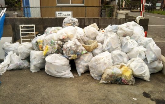 5月浮遊ゴミ39袋回収